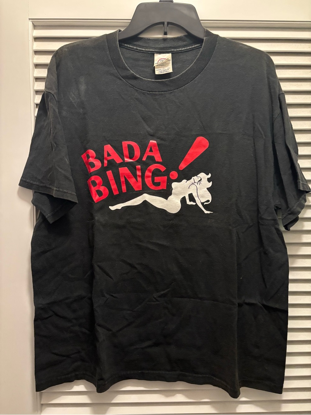 BADA BING! Graphic Black Short-Sleeve Tee